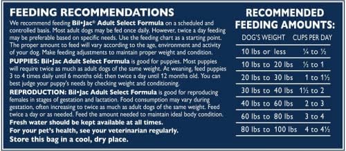 Суха храна за кучета Bil-Жск Adult Select Formula, 6-фунтовый Пакетче - Първата Съставка от естествен Пиле, Лесно разжевывается,