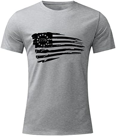 Мъжки t-shirt Speed за празнуване на пролетно-летния Ден на независимостта, ежедневни реколта многопластова тениска с дълъг ръкав