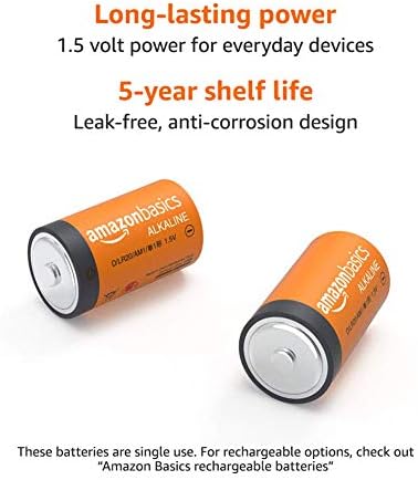 Алкална батерия Basics D Cell LR20-12PK 1,5 12pk и Алкални батерии AAA ALK AAA36FFP-U AMZ 1,5 36pk Еднократна употреба