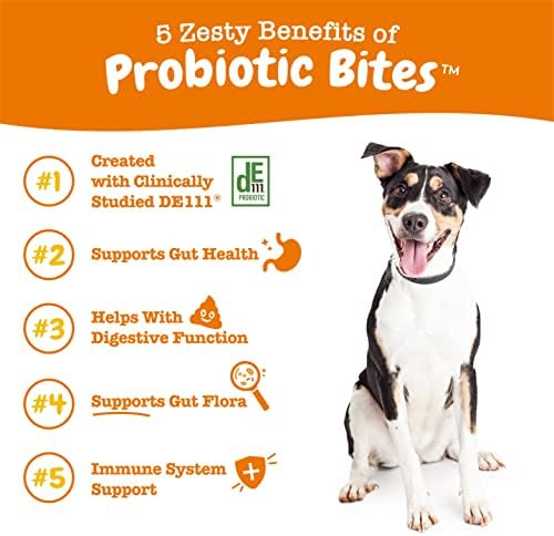 Пробиотици за кучета Пробиотици за чревната флора, здравето на храносмилателната система + Парчета Остани зелен за кучета - Мека дъвка Тревата гори за петна в тревн