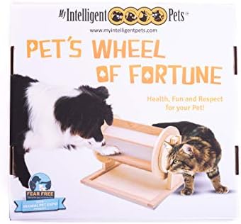 My Intelligent Pets', КОЛЕЛОТО на СЪДБАТА ДОМАШНИ ЛЮБИМЦИ - Интерактивна играчка-пъзел за кучета, осигуряваща както умствената,