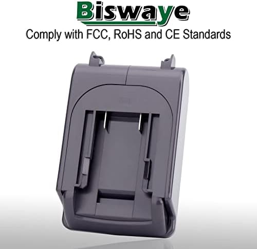 Адаптер батерии Biswaye V7 е Съвместим с батерия Dewalt 20V 60V за смяна на батерията Дайсън V7 SV11 V7 Animal V7 Motorhead Абсолютен Спусъка Пухкава, алергии HEPA Безжична Вакуумно батерия