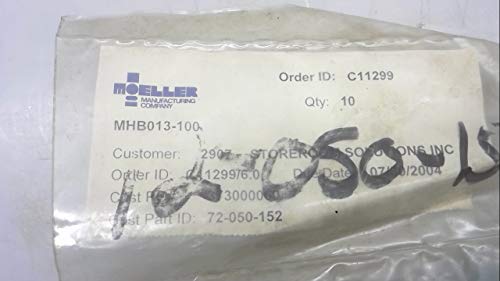 Точност инструмент Moeller Mhb013-100 - Опаковка от 10 Заготовки за удар с отточна заключване Mhb013-100 - Опаковка от 10 -