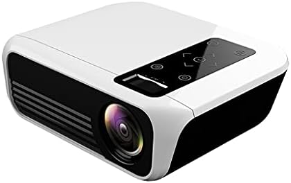Дебел проектор Full 1080p, 4k с проектор Cinema Proyector капацитет 5000 Лумена, съвместим с USB AV, с подарък (Размер: базова