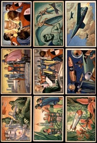 1951 Боуман Джетс Ракети и Космонавти и Почти Пълен комплект 5 - Бивши Футболни комплекти