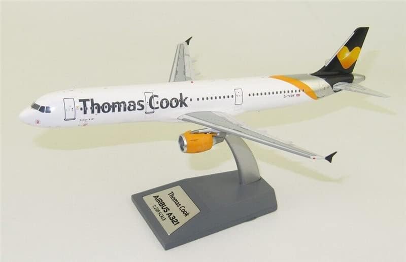 JFOX Thomas Cook Airlines за Airbus A321-211 G-TCDY със стойка, издаден в Ограничен тираж в размер 1/200 КОПИЯ, Отборът