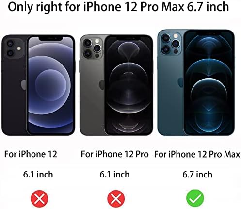 BWEDXEZ 2 опаковки Анти-Синьото Защитно закалено стъкло за iPhone 12 Pro Max-Рефлексен Защита от Надзъртане, Фолио, с Покритие