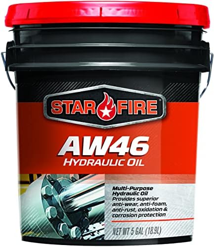Хидравлично масло Star Fire Premium Lubricants AW 46, 5 Литра, Кофа