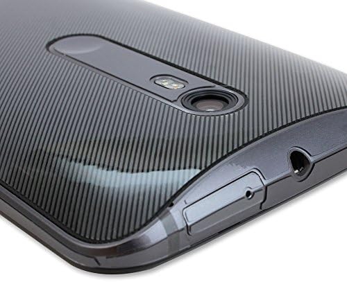 Защитно фолио за цялото тяло Skinomi е Съвместим с Motorola Moto X Pure Edition (Moto X Style) (Защитно фолио за екрана + задната част на кутията) TechSkin Full Coverage Прозрачна HD филм