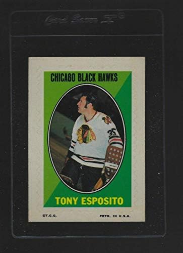 1970 Topps / Етикети OPC O-PEE-CHEE Марка Tony Esposito EX-MT - Хокей карта, без подпис