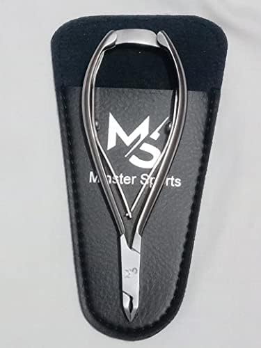 Minster Sports Професионална Ножица За Кожичките, нокторезачки За Нокти, Кожички За Кожичките, Тример За Премахване на Мъртвата кожа С Предпазител