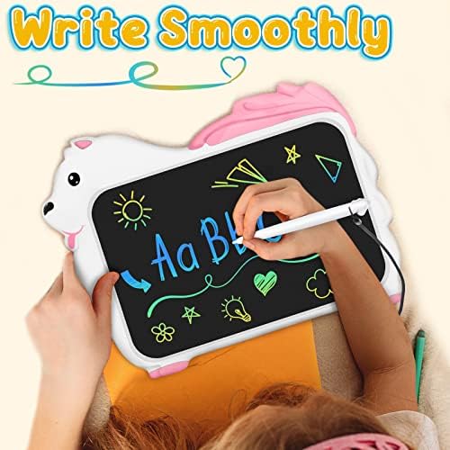 Сменяеми Цветни Писалка за рисуване на LCD таблетка, Детски Бележник За рисуване, Електронна дъска за рисуване, 2 Опаковки Сладки Раскрашивающих