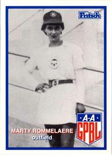 1996 AAGPBL Серия 2 Бейзбол #310 Milica Rommelaere Kenosha Comets RC Нов Официалната картичка Всеамериканской женската професионална бейзболна лига, направена Лари Фричом.