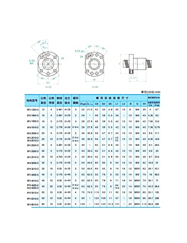 Комплект от детайли с CNC SFU3205 RM3205 700 мм 27,56 инча + 2 Релса SBR30 700 мм, блок 4, SBR30UU + Крайните опори BK25 BF25 + Скоба