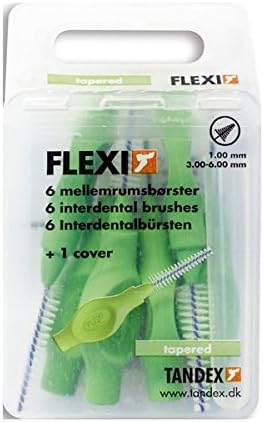 Tandex Flexi Lime, 3,0-6,0 мм - 1,00 мм, Конусни опаковка от 6 броя