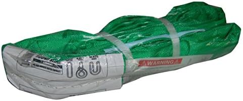 Подвижен колан S-Line 20-ENR2X4, 2 инча с 4 Крака, Безкраен Кръг каишка, Зелен