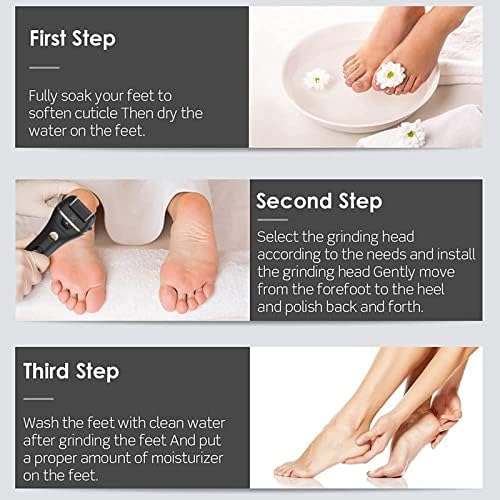 Електрическа Пила за премахване на мазоли на краката - Водонепроницаемое Перезаряжаемое средство за премахване на мазоли на краката