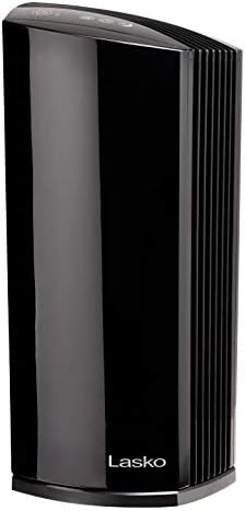 Кула за пречистване на въздуха Lasko LP450 premium HEPA за дома с режим сън и часовник - Истинска HEPA филтриране Отстранява