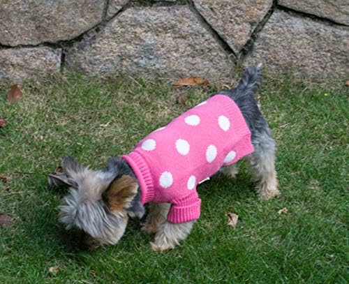 Пуловер за кучета Вонящ G Грах Френски Розов Цвят, Размер 08