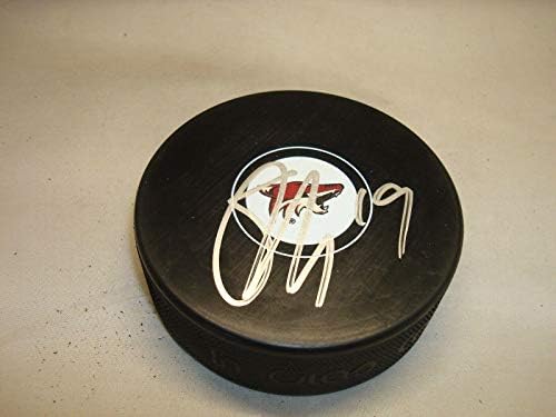 Хокейна шайба Аризона Койотс с автограф на Шейна Доана с автограф 1A - за Миене на НХЛ с автограф