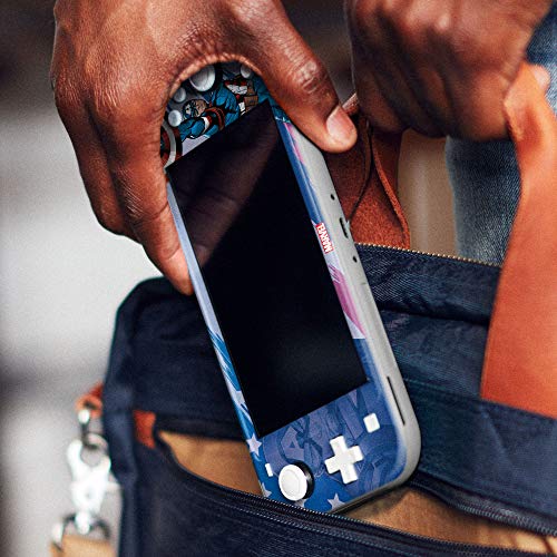 Контролер Gear Автентична и е официално лицензиран кожата Nintendo Switch Lite - Marvel - Капитан Америка Възможност - Nintendo Switch