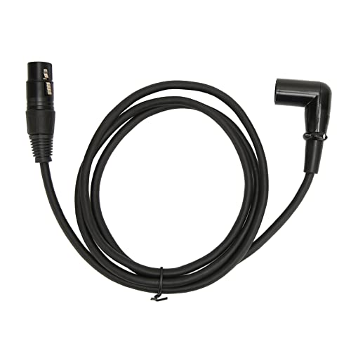 Микрофон кабел KUIDAMOS XLR от мъжа към жената, 1,5 m Правоъгълен мъжа към Жената, Посеребренный XLR Микрофон, кабел с 3-контактни