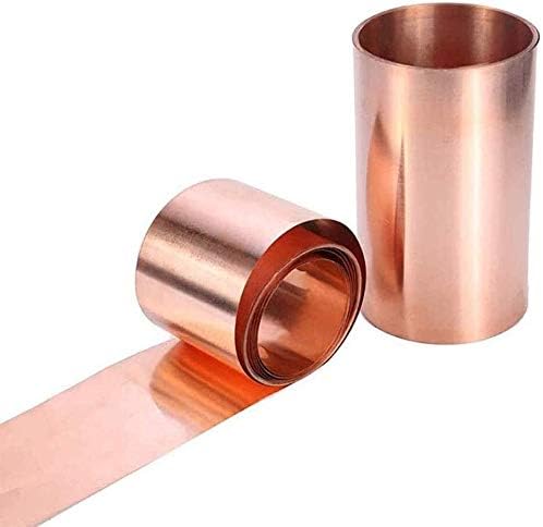 NIANXINN Мед метален лист Фолио табела Отрезная медни метална плоча, подходяща за заваряване и производство на листове (Размер: