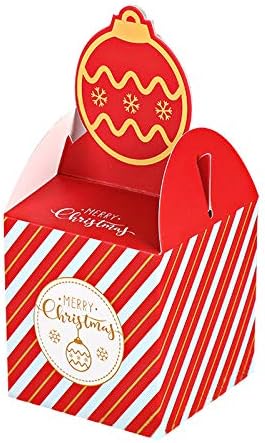 LLCUP Подарък Амбалажна Хартия, 5шт Кутия шоколадови Бонбони Опаковъчни Материали За Кутии Дядо Коледа, Снежен човек Лосове Северен Елен