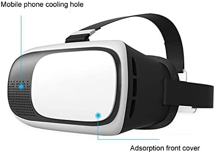 VR 3D Очила Smart VR-Очила Слот Комплект Дръжки Безжична Bluetooth Връзка за Android/iOS/PC Съвместими с хора с Късогледство в рамките