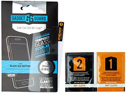 Защитно фолио от закалено стъкло Gadget Guard Black Ice за Apple iPhone 6S / 7 / 8 (опаковка може да варира)