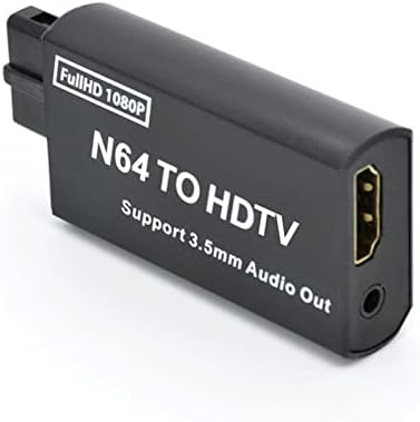Адаптер конвертор, който е съвместим с игрова конзола Ruiqas и HDMI, за N64/ SNES/NGC с аудиовыходом 3,5 мм