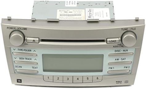 1 Заводское AM радио FM Радио CD Плейър е Съвместим с 2007-2009 Toyota Camry 86120-06191 Face A51862