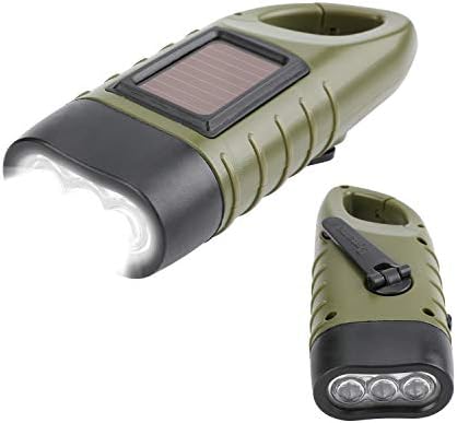 Ръчно фенерче за слънчева батерия MA STRAP, 2 набор от led Акумулаторна ръчни фенери за къмпинг, Живота на открито, Аварийно осветление на
