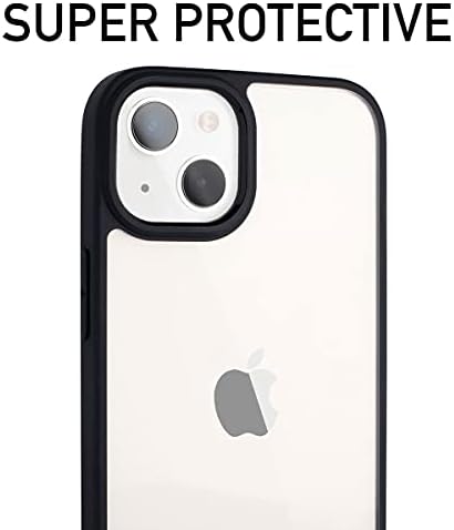 totallee Хибриден Прозрачен калъф за iPhone 13 Mini, Тънък устойчив на удари Защитен калъф Slim - за Apple iPhone 13 Mini