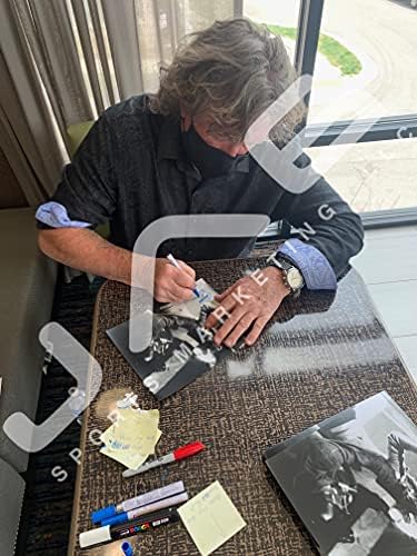 Питър Каупер с автограф подпис и надпис на снимка с размер 8x10 My Bloody Valentine JSA COA