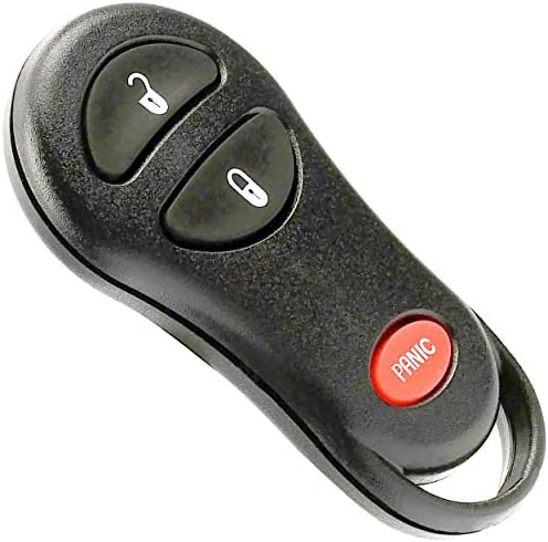 APDTY 141467 Ключодържател с дистанционно управление без ключ, подходящи за 1999-2000 Durango или Dakota 1999-2003 Dodge Ram 1500 2500 3500 Звукосниматель (Заменя 3 бутона; Замества 56045497AB, 56045497A, 5604