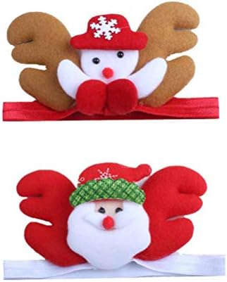 BESPORTBLE Коледни Детски Превръзка На Главата, Очарователна Превръзка на Главата, шапки за Малки Деца, Момичета (Дядо Коледа) Коледна Украса