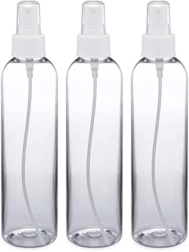 Флакони-опаковки BRIGHTFROM Fine Mist 8 унции, Празни Контейнери за Еднократна употреба - Етерични масла, Дезинфекционен спрей, Вода - Опаковка от 3