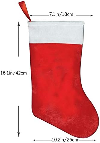 CORPDA Питбул Усмивка Коледен Отглеждане Персонализирани Коледни Чорапи, Класически Декорации За Отглеждане на Празнична Семейна