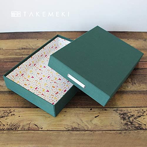Кутия за инструменти TAKEMEKI DOG-882-GN, Произведено в Япония, Малки Предмети, Документи, Писма, Организиране, Съхранение,