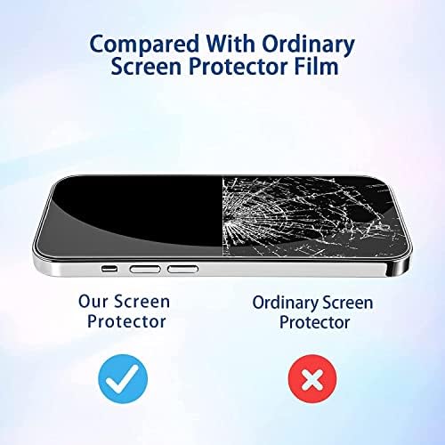 Защитно фолио Yoyamo за iPhone 14 Pro Max от закалено стъкло [3 опаковки] Без мехурчета, Защита от надраскване, пръстови отпечатъци, Ултра Прозрачна