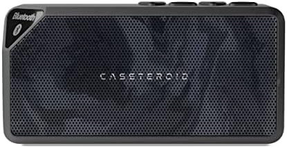 Bluetooth-високоговорител CASETEROID Jabba - Black Waves Черно 4,25 x 2,25