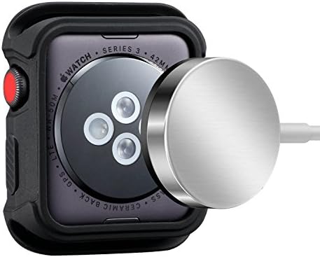 MAIRUI Съвместим калъф за Apple Watch 38 мм, Защитен Здрава Броня за Apple Watch Серия 6/5/4/3/2/1, iWatch Sport, Издание