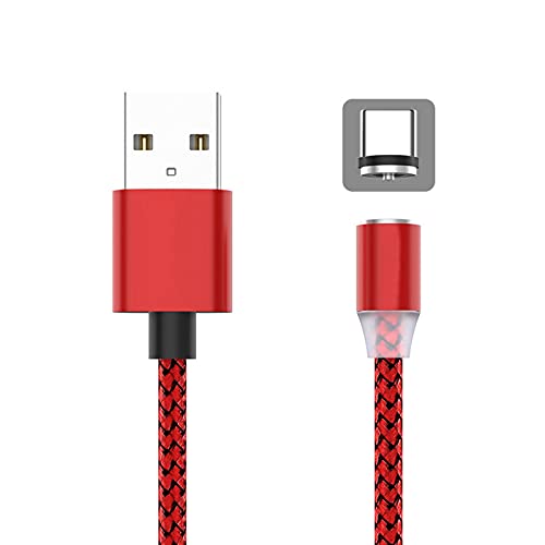 1 м 2 м Led Магнитен USB Кабел за данни Бързо Зареждане Type C Кабел Магнитно Зарядно Устройство За предаване на данни Кабел за Мобилен