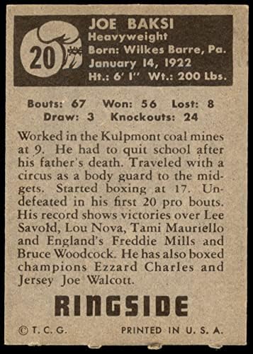 1951 Topps # 20 Джо Бакси (Карта) VG/EX