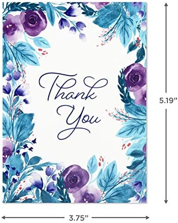 Гама от поздравителни картички Hallmark с боядисани цветове (48 картички с конвертами за душата на дете, Сватба, Душата младоженци, за всички