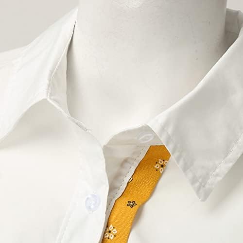 Дамска Риза с копчета, Дамски Ежедневни Риза с ръкав впечатлява със своя Бохемски стил и принтом, Деним Риза с Отложным