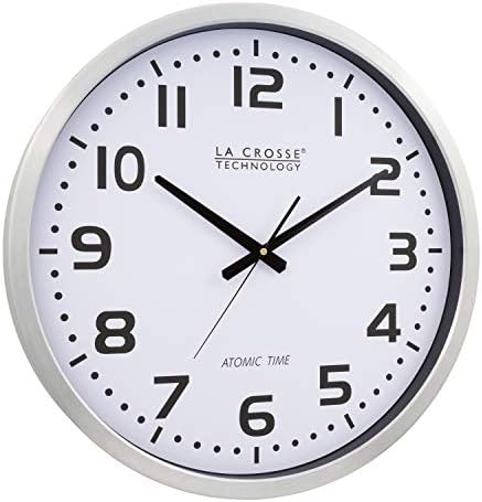 La Crosse Technology 404-1220 20-цолови Сверхбольшие Атомни Стенни часовници