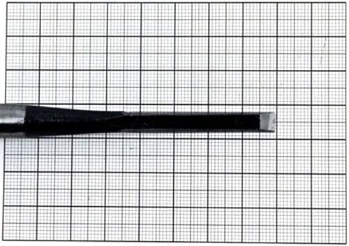 Yoitarikikougyou Японски инструмент за резба по дърво U-образна Ваканция за дърворезба 6 мм, с дървена дръжка, за изрязване на канали