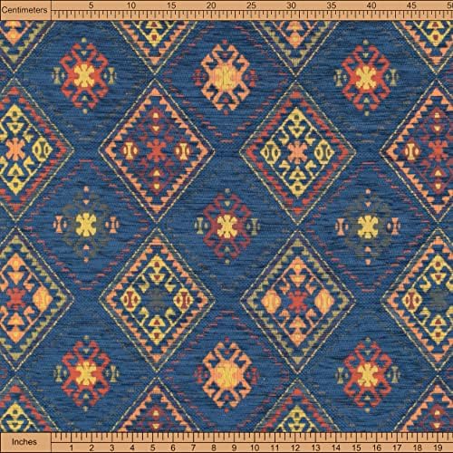Обивочная плат с изображение Килим Килим Бохемски Гоблен в стил Бохо Разплод Юго-Западната Турска Персийски Марокански Мексико Етническа